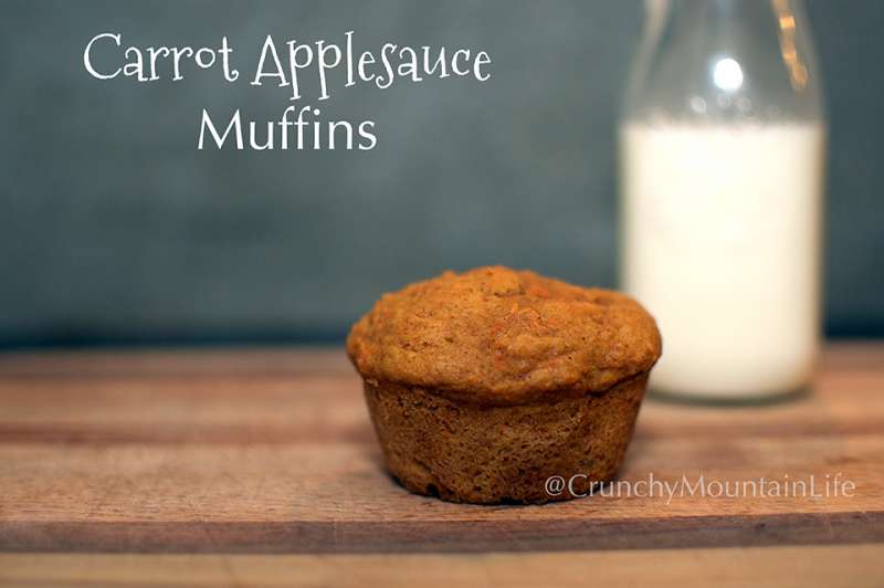 Carrot Applesauce Muffins