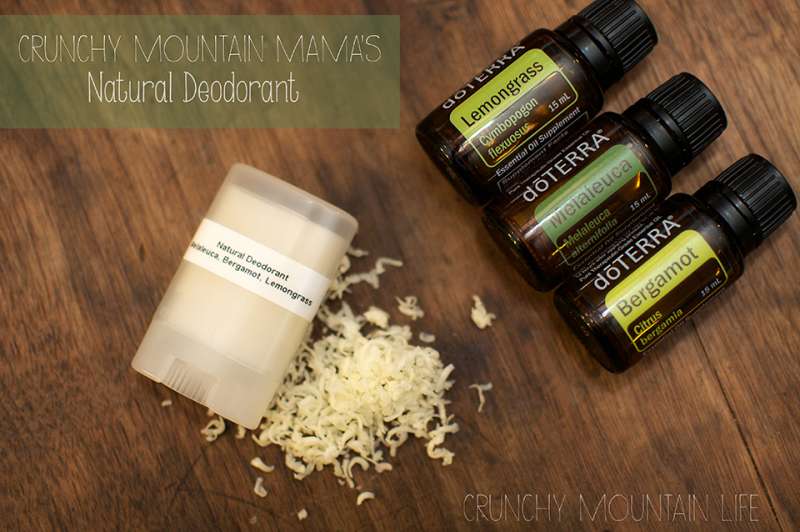 Crunchy Mountain Mama’s Natural Deodorant