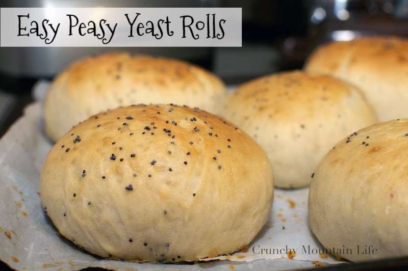 Easy Peasy Yeast Rolls