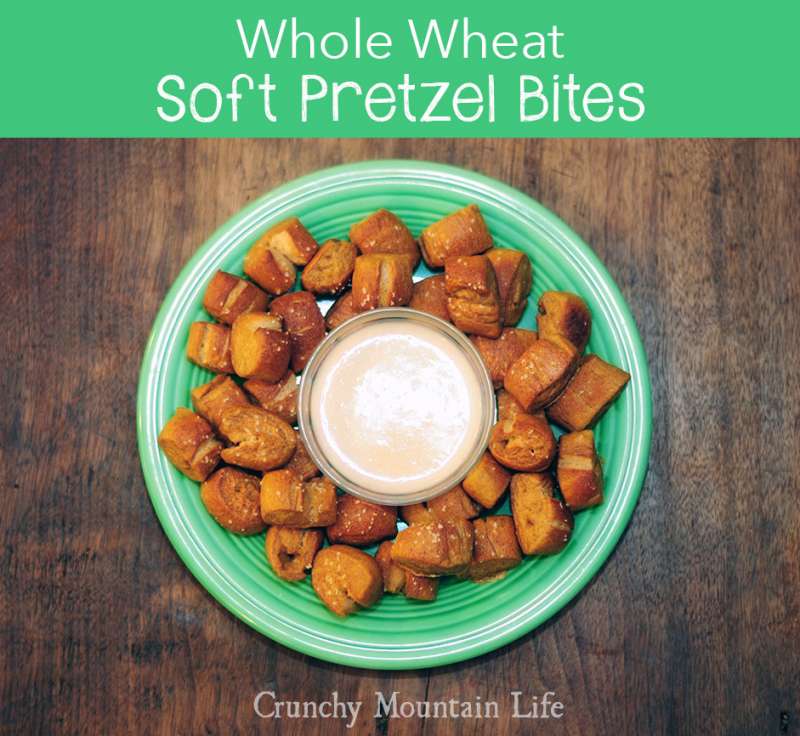 Whole Wheat Soft Pretzel Bites