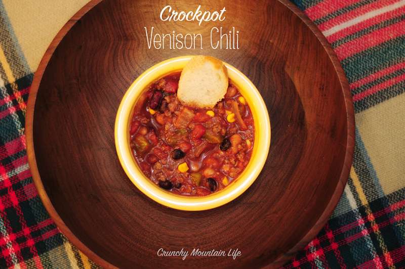 Crockpot Venison Chili