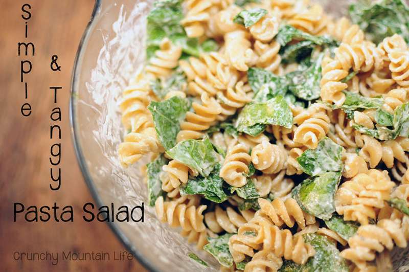 Simple & Tangy Pasta Salad